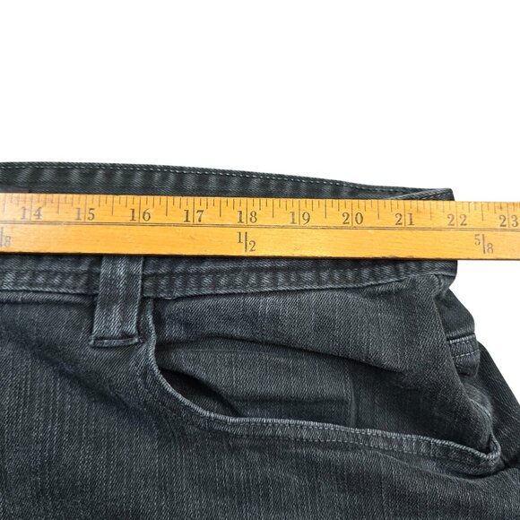 Akademiks Jeans Mens 48x34 Gray Baggy Straight Leg Relaxed Fit Streetwear - Picture 4 of 10